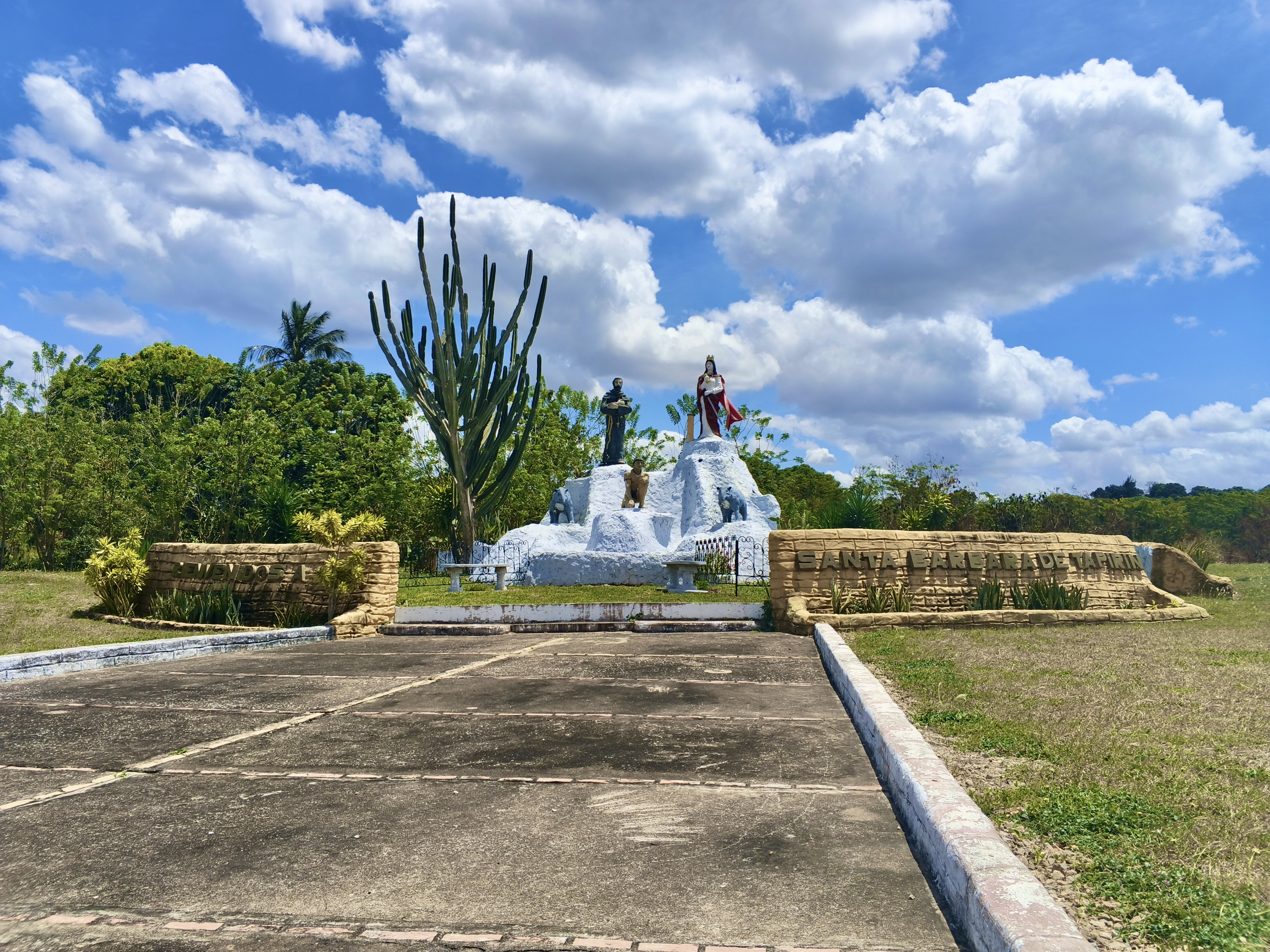 Estatua de Santa Bárbara